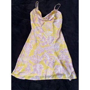 NWOT Tropical Slip Dress 🌴